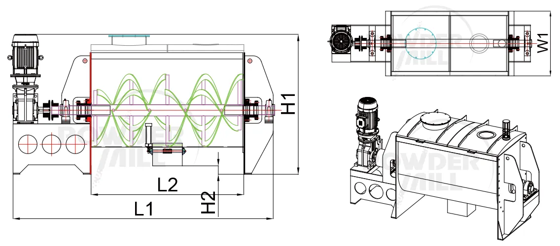 Ribbon Blender