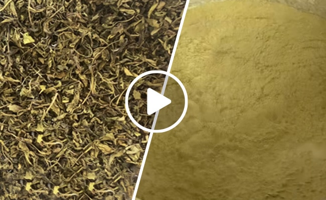 Tea Leaves Powder Grinding Machine Video