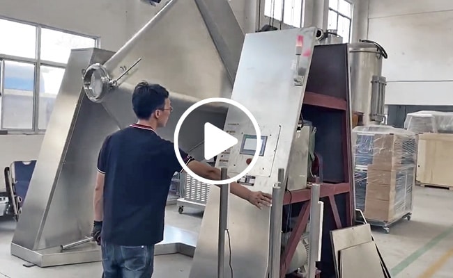 MR Series Square Cone Mixing Machine Video