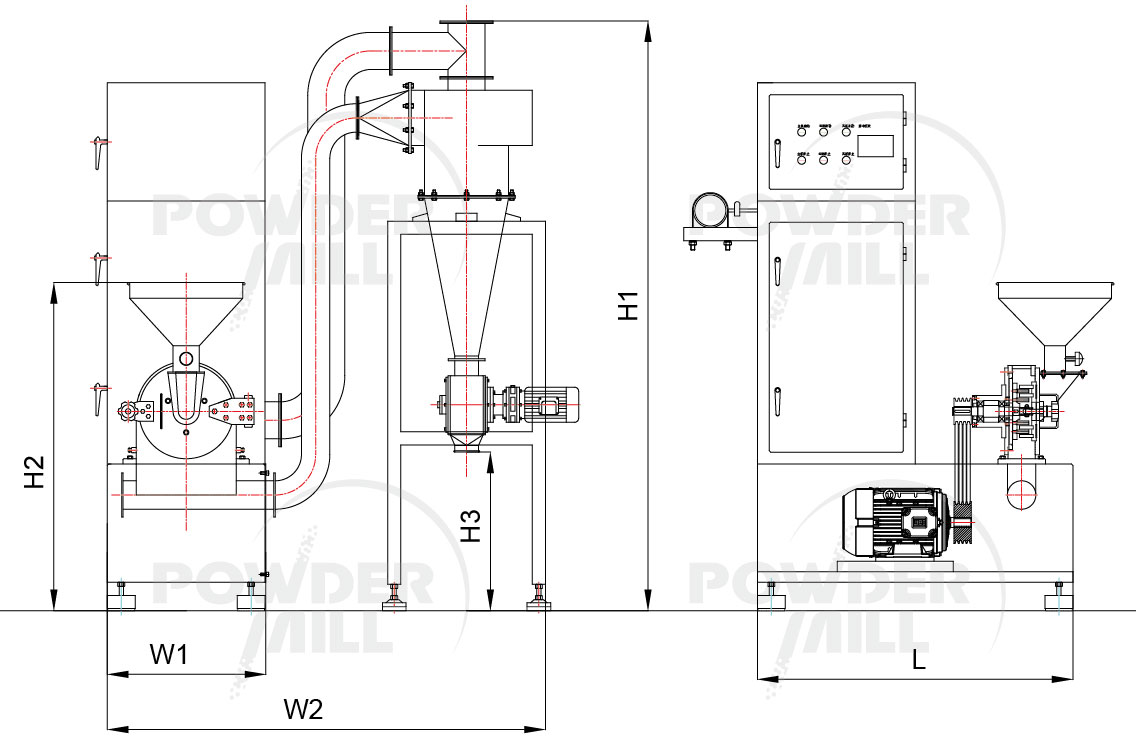 Rice Pulverizer Machine