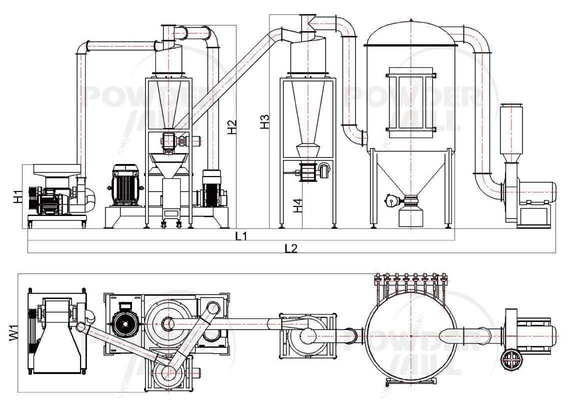 Cocoa Bean Grinding Machine