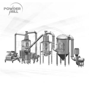 Cocoa Powder Grinding Machine