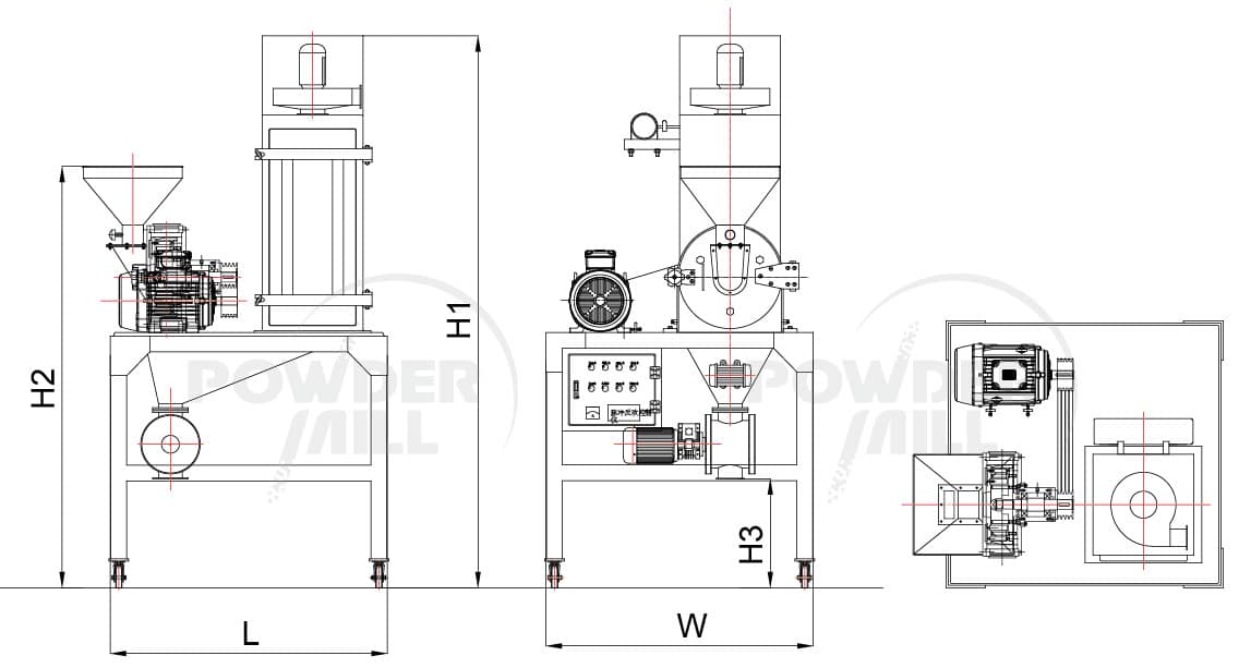 Sugar Pulverizer Machine