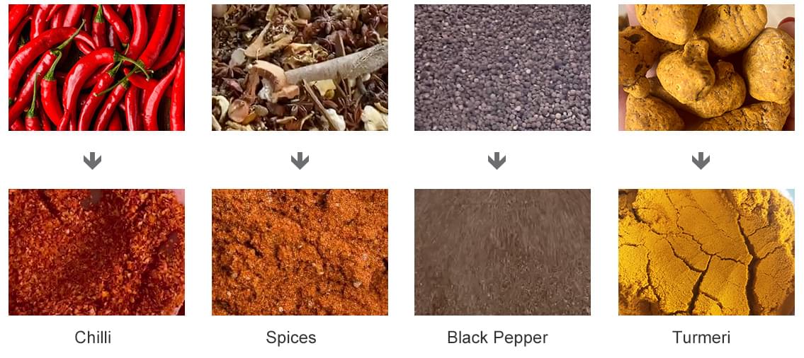 Black Pepper Powder Grinding Machine