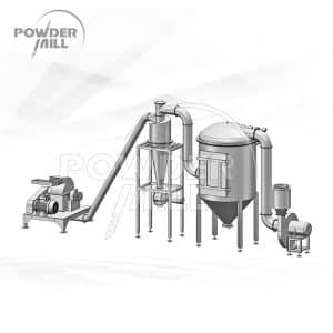 Hammer Mill Pulverizer Machine