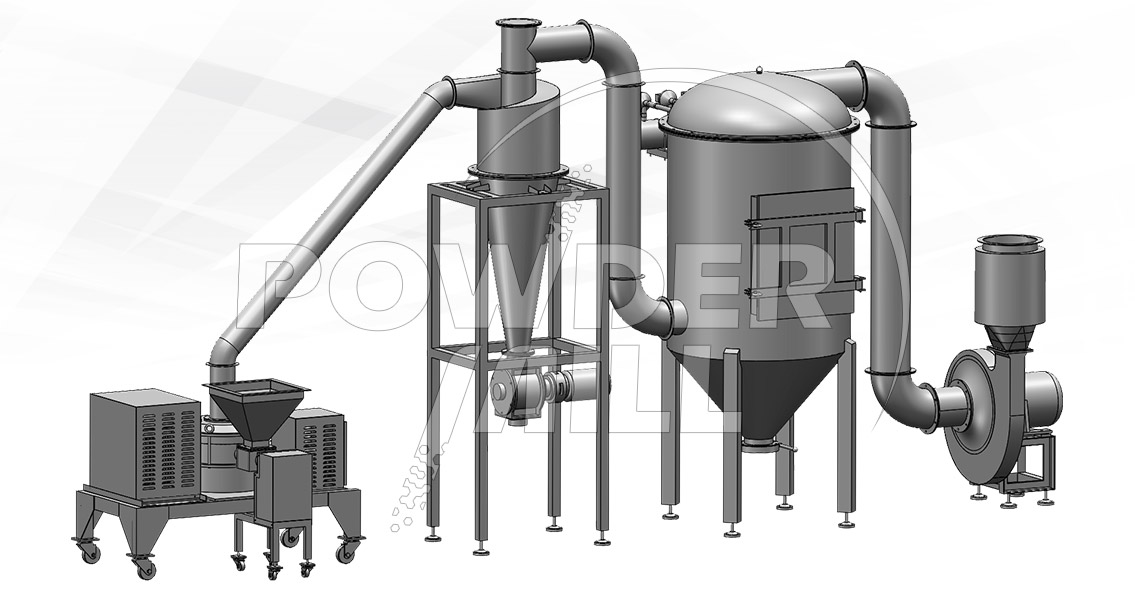 Tea Leaf Powder Making Machine