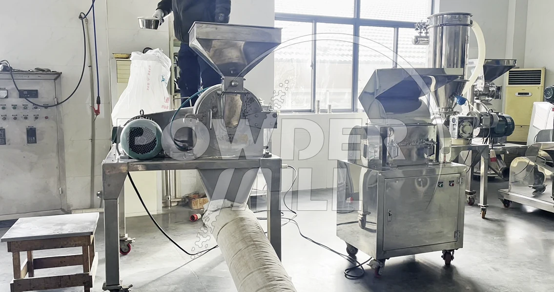 Herbal Medicinal Powder Grinder Machine